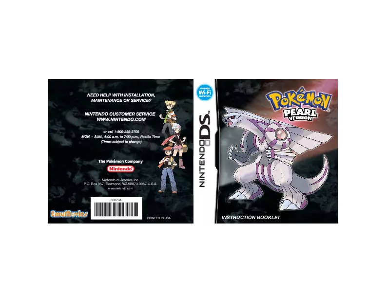 manual for Pokemon Pearl Version (v13)